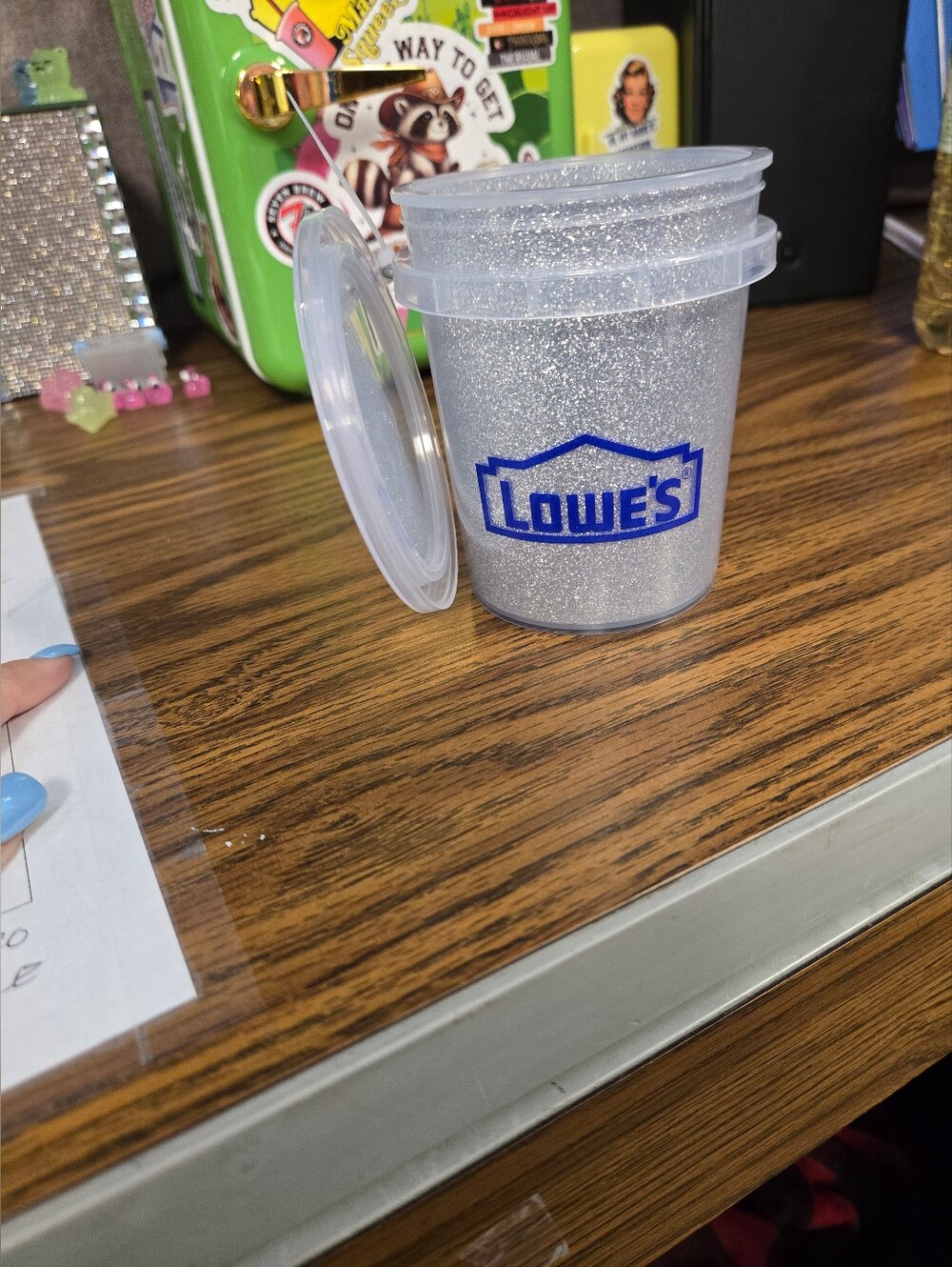 Lowes 2026 Mini Silver Bucket